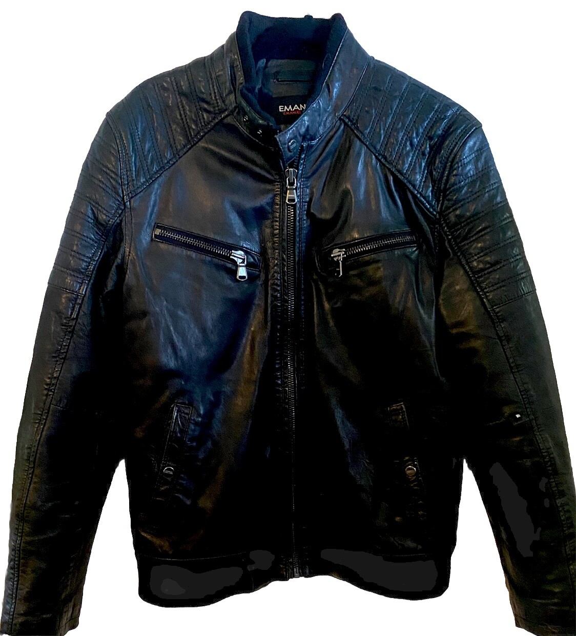 leather jacket men - image 1