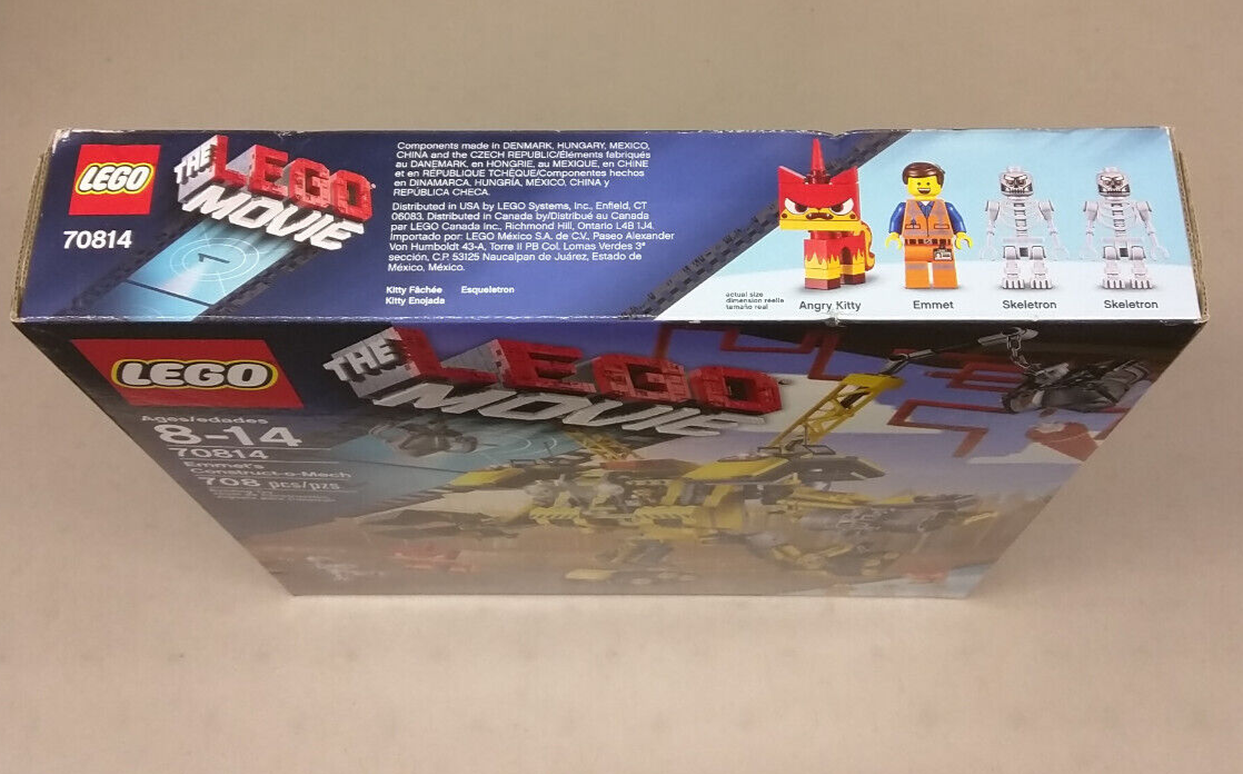 ToRa　ミッチェル　クリオ The LEGO Movie 70814 Emmet's Construct-o-Mech NEW! Robot Angry