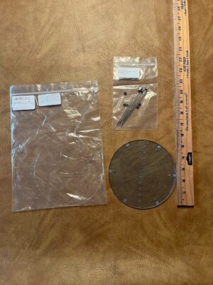 Litko Template Set Area Effect Template + Elevated Legs- 6'' New