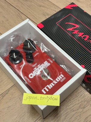 Maxon OD808X Overdrive Extreme Guitar Effect Pedal Brand New Red