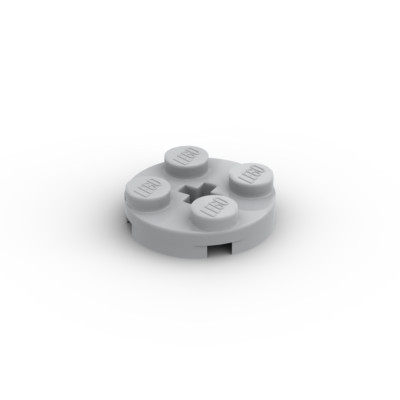 Lego 15x Platte rund 2x2 plate round 4032 hellgrau light bluish gray