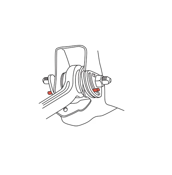 Pasadores guía de leva de alineación SPC 86325 (8) para Chevy Silverado 1500 2500 99-18 Foto 2 de 2