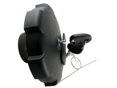 Tapa De Depósito De Combustible Con 2 Llaves Para MAN TGA TGX TGS Y Mercedes Actros Atego – Diámetro 80 Mm, Plástico Y Metal