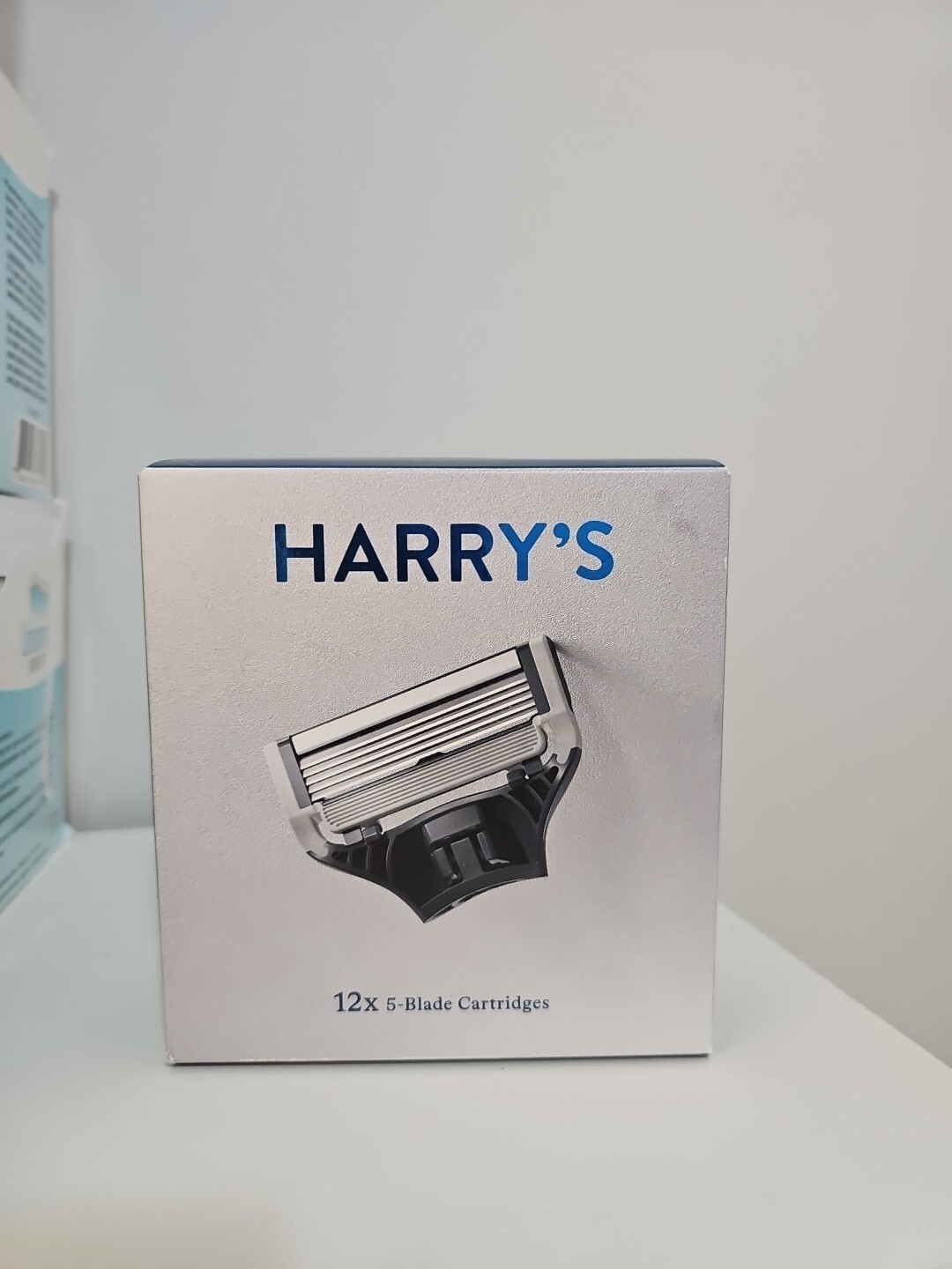 Harrys Razor Blade 12×5 Blades Cartridges in Hinged Water Friendly