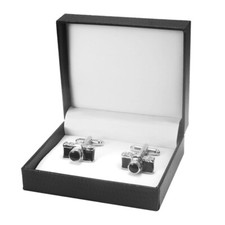 1 Pair of Stylish Cufflinks Decorative Cuff Studs Camera Shaped Cufflinks