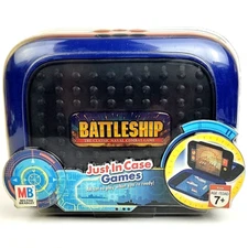 BATTLESHIP Just in Case Game  Portable Hard Case Milton Bradley ~ New Sealed
