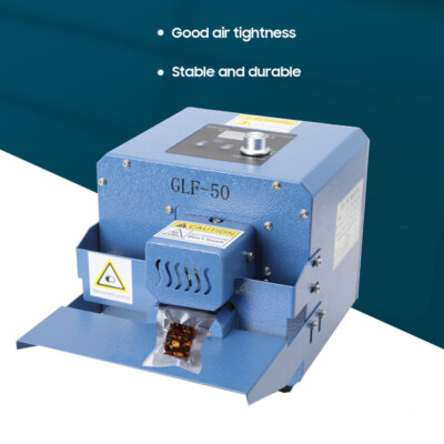 80W Continuous Bag Sealer Roller Sealing Machine Automatic Plastic Bag Sealer