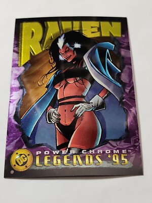 Raven Skybox Power Chrome DC Comics Legends #114 Card 1995