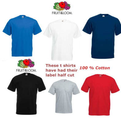 Loom Weight Cotton Round Neck T Shirt 