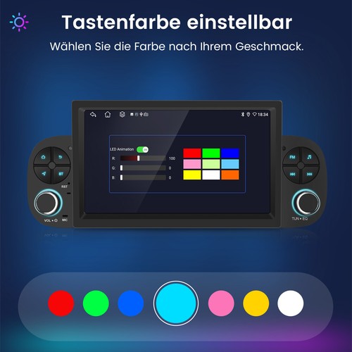 Für FIAT PANDA 312 2012-2024 Carplay Autoradio GPS NAVI BT DAB+ Android13 2+64GB - Bild 14 von 16
