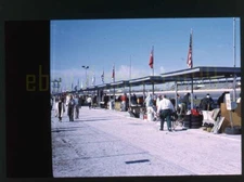 Pit Road Scene - 1965 Daytona Continental - Vintage Race Slide