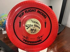 Frisbee Flying saucer MI toys sun saucer top flight model professional USA 1973