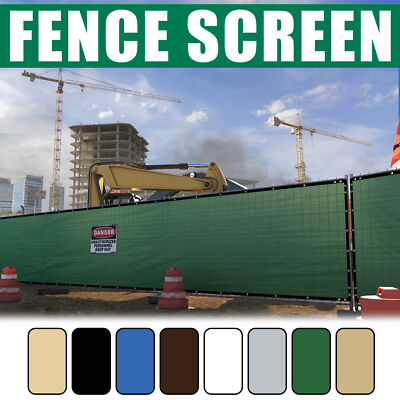 #ad #ad 50#x27; Fence Privacy Screen Heavy Duty Fencing Mesh Shade Net Cover Yard Windscreen $89.99