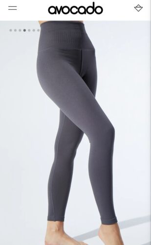 NWT Avocado Universal Leggings Charcoal M/L