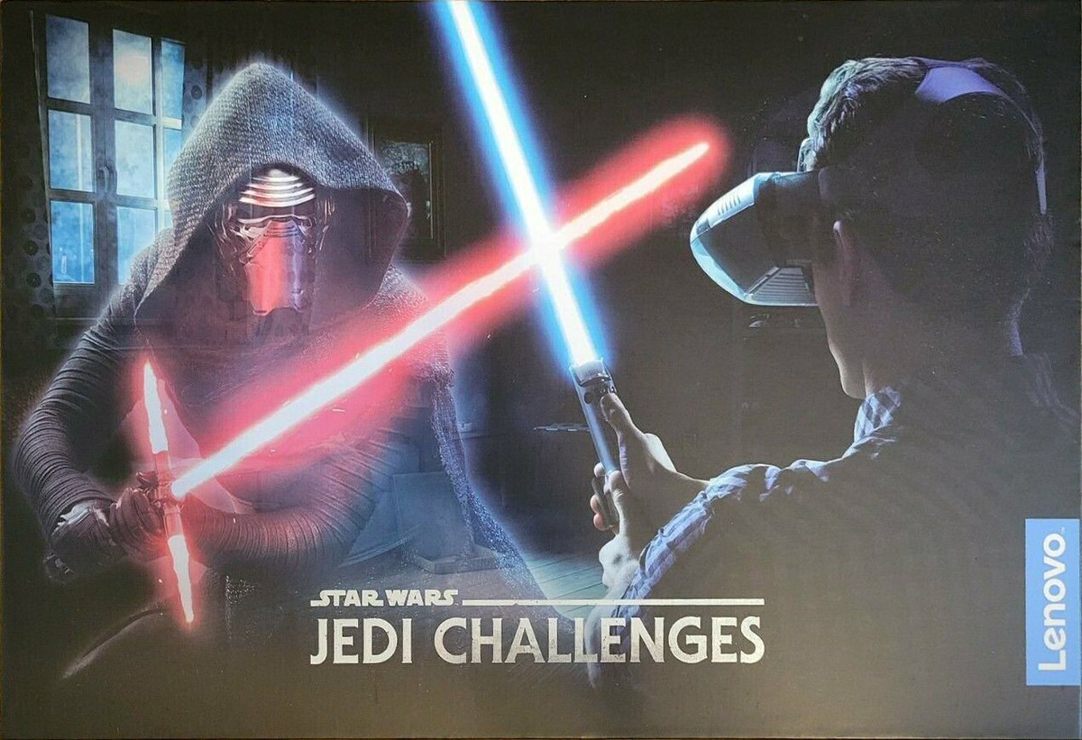 LENOVO STAR WARS JEDI CHALLENGES Lightsaber AR-756 VR Game HEADSET