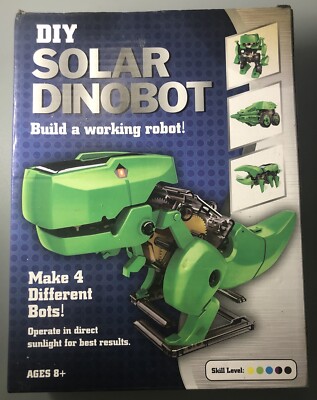 3 in 1 Solar Robot STEM Science Toy Dinosaur DIY Children Solar Toy N3O0 S2c1