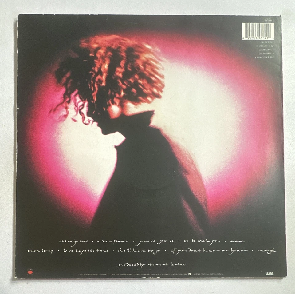 Simply Red  - A New Flame Vinyl Lp Record + Lyrics Sleeve Ex / Ex Condition - Image 3 of 4