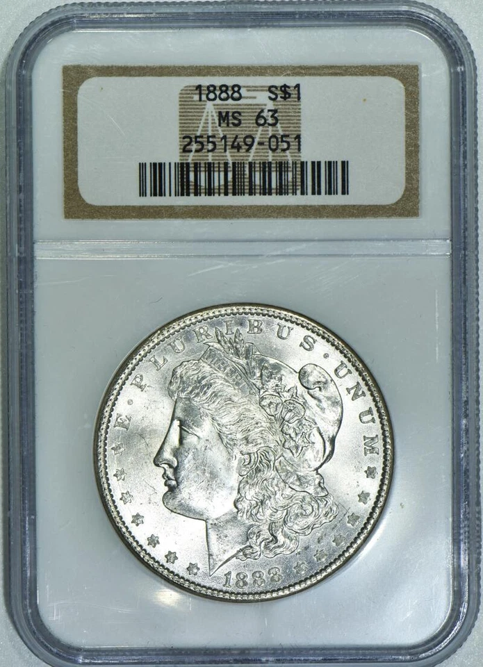 1888 Morgan Dollar NGC MS-63