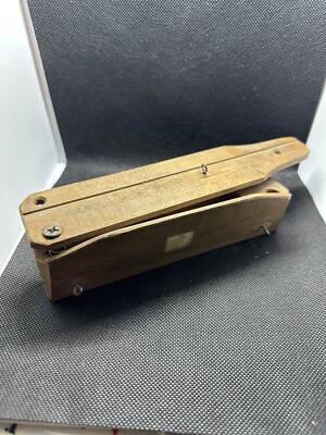 Vintage RJ Hewitt 600SS Turkey Box Call 6'' Single Sided Missing Bottom