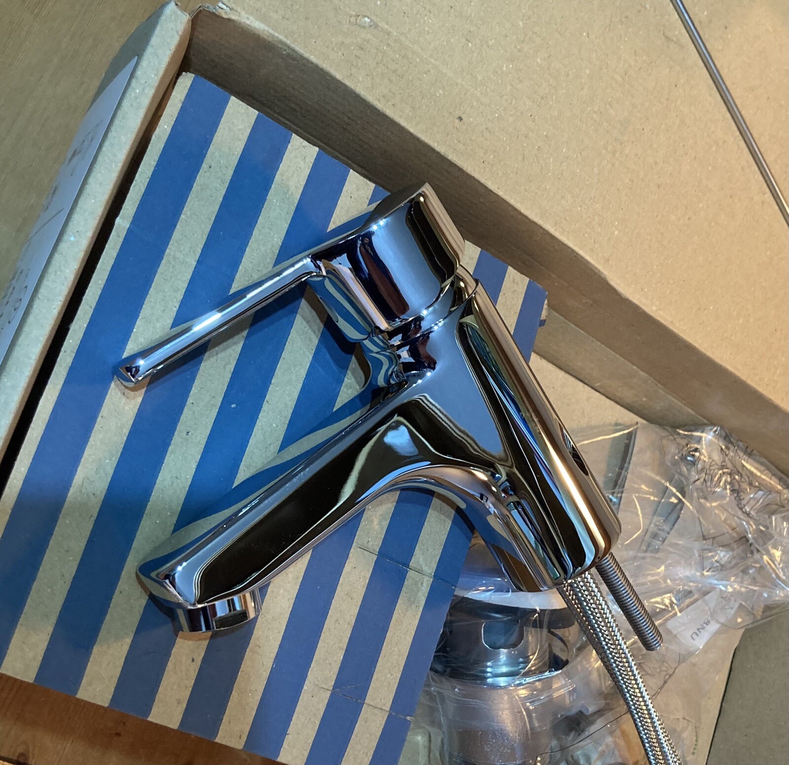 Bristan Calista Sink Mixer Tap with Push Waste eBay