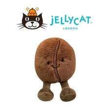 AMUSEABLE COFFEE BEAN Soft Plush Toy CUTE Stuffed Food Collectible New in Box