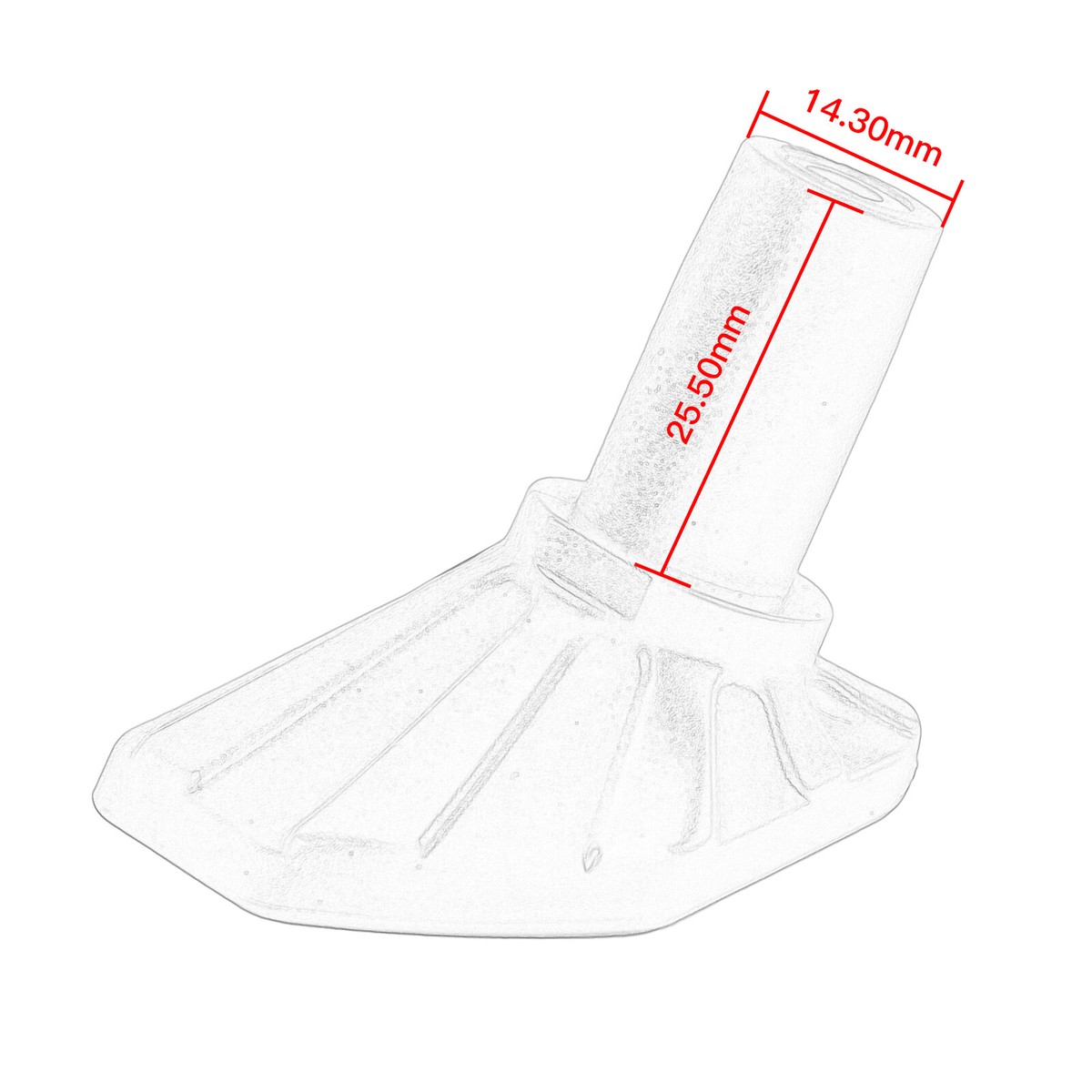 Kickstand Base Plate Side Stand Pad For KTM 300 XC-W 350 450 500