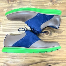 USED - Cole Haan - LunarGrand Saddle - C11247 Size 11m - GNGR/IRIS/GRN