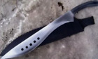 Custom Handmade D2 Tool Steel Book of Eli Apocalypse Version Ii Machete Sword