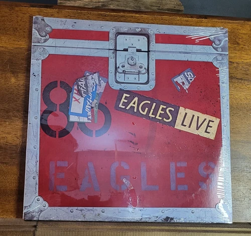 Eagles Live Album - Sealed!  Sealed 1980 Live Album 2 x LP Classic Rock Vinyl