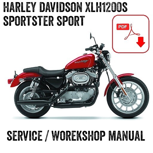 2002 Harley Davidson Sportster XLH1200S Sport Workshop Service