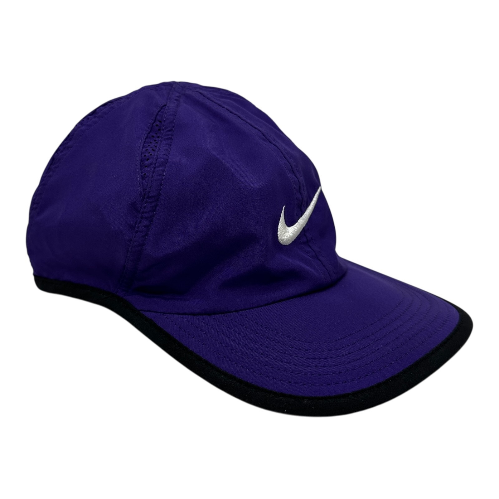 Nike Featherlight Dri Fit Cap Hat Baseball Purple Women Adult S/M Gym Running