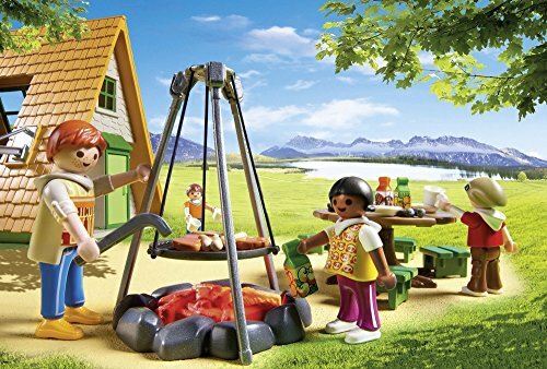playmobil 6887 summer fun camping lodge