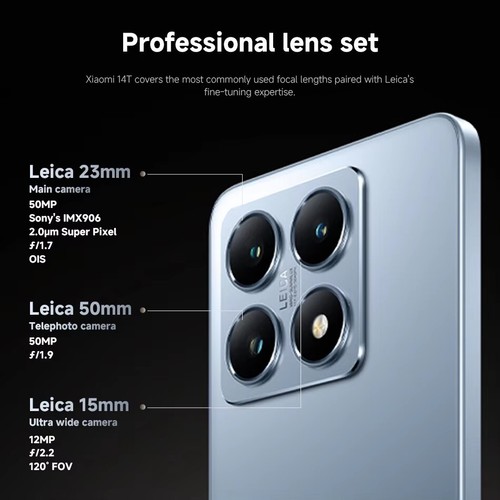 Global Version Xiaomi Mi 14T 5G Dimensity 8300-Ultra 6.67'' 144Hz NFC 50MP Leica - Picture 3 of 15