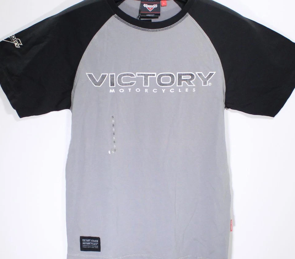 Camisa Victory Motorcycles Ace Raglan - Talla S Número de pieza - 286439202 Foto 2 de 2