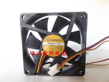 1 PCS SUNON Fan KDE1207PHV2 DC 12V 2.2W 70 70 15mm 3 Pin cooling fan