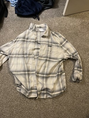 Calvin Klein Jeans Men's White Plaid 
