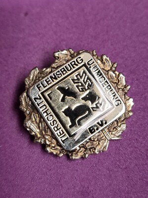 Vintage Pin Brooch Honor Pin Gold Animal Welfare Flensburg and Surroundings (5)