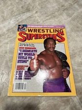 Wrestling Superstars Magazine ~ December 1992 ~ Ron SImmons (Cover)