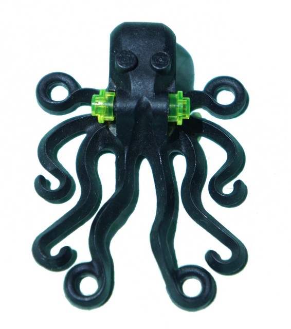 BLACK Genuine Lego Octopus Excellent Condition eBay