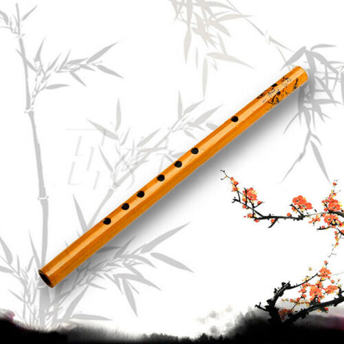 Traditional 6 Hole Bamboo Flute Clarinet Student Musical Instrument Wood-,x F❤J - Picture 1 of 9