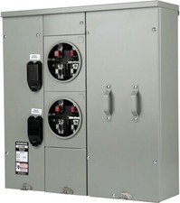 Siemens WEP-4212 400A Dual Meter Electrical Panel
