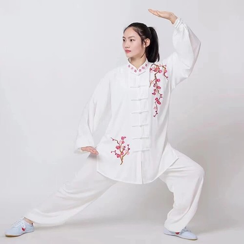 Tai Chi Kleidung Taiji KungFu Uniformen Unisex Stickerei Elegant Kampfkunstkleidung - Bild 8 von 28