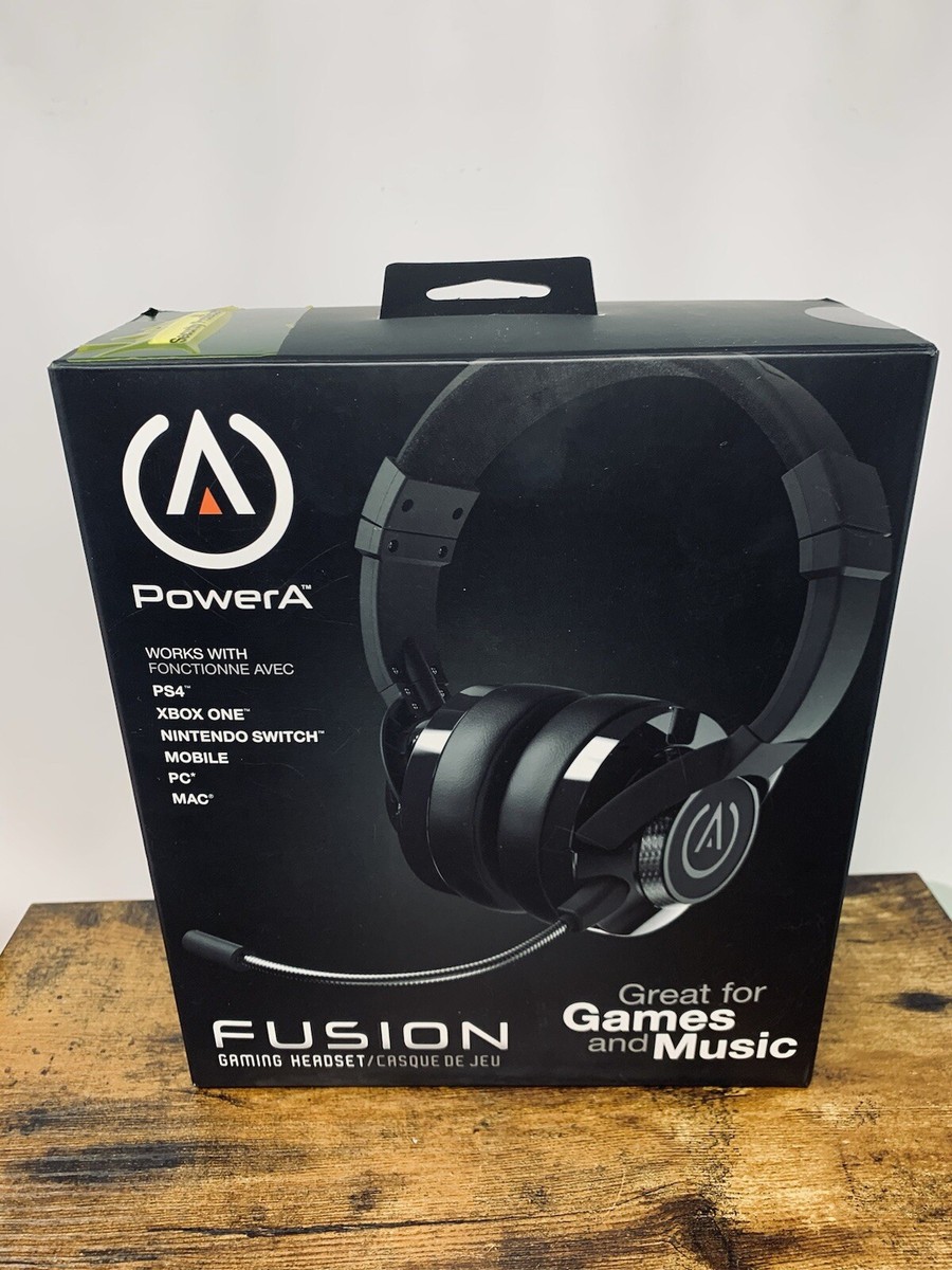 Xbox Powera Fusion Gaming Headset Stores Powera Fusion Gaming