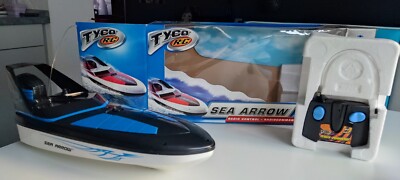 TYCO RC Boat Sea Arrow 6.0 Volt High Speed Schnellboot NEU in OVP schwarz