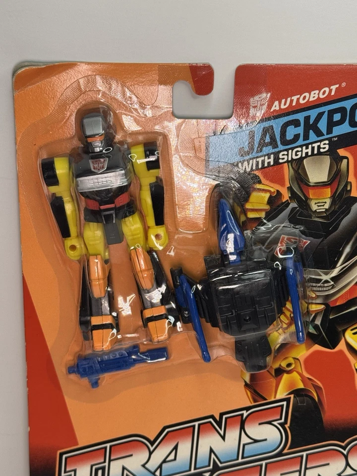 1989 G1 Transformers Vintage Action Masters JACKPOT MOC Hasbro Sealed NEW - Image 4 of 4