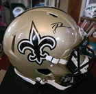 TYLER SHOUGH Rare Signed Autographed SAINTS Full Size AUTHENTIC Helmet FANATICS
