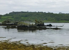 Photo 6x4 Rocks at Rubha Buidhe Ardbeg/NR4146 In Loch an t-S�ilein. c2017