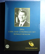 2016 Ronald Reagan Coin & Chronicles Set