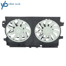 Dual Radiator Cooling Fan Assembly For Subaru Crosstrek 2019 2020 2021 2023 2.0L