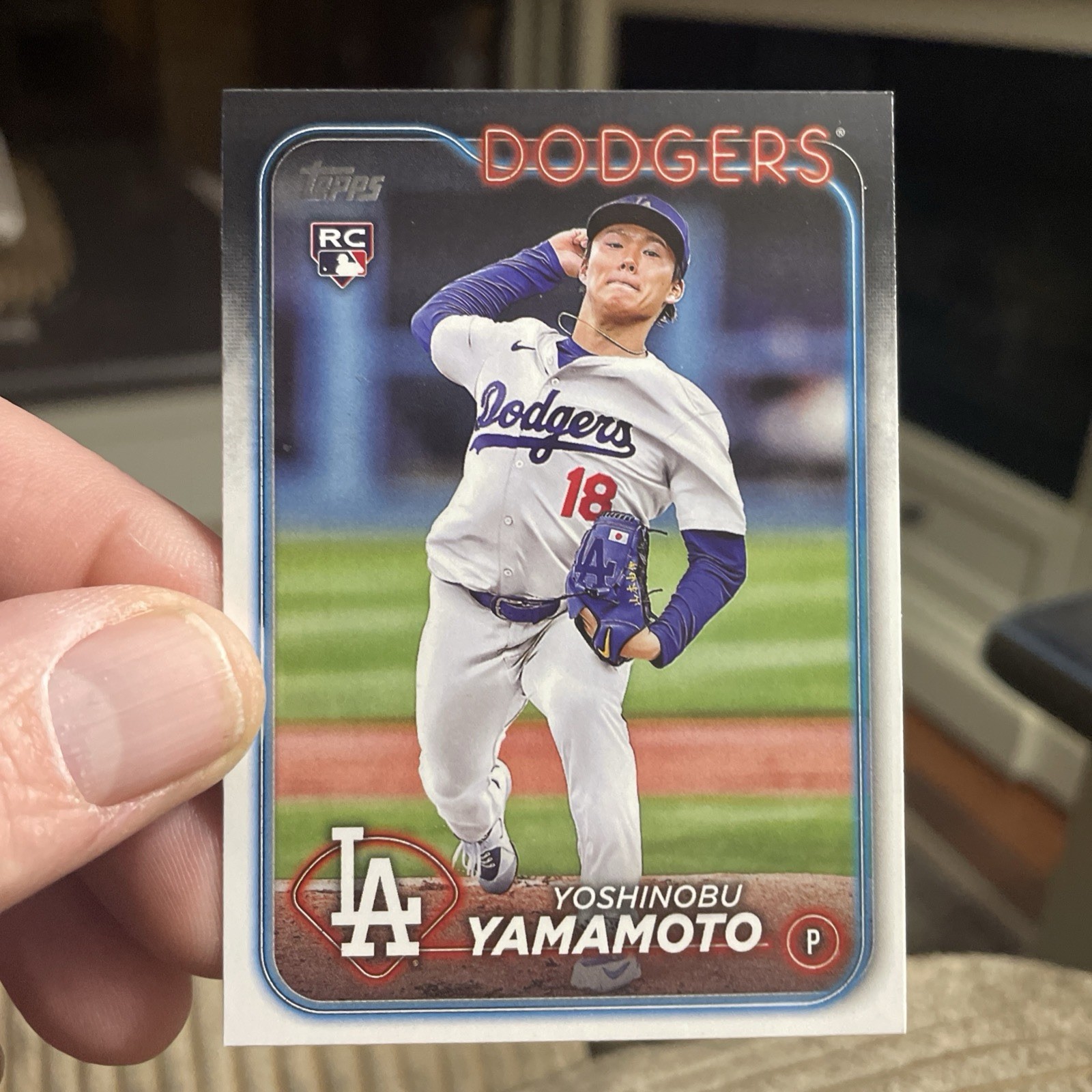 2024 Topps Series 2 - Yoshinobu Yamamoto #553 (RC)